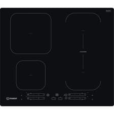 Image of Indesit IB65B60NE 59cm 4 Burners Induction Hob Touch Control Black