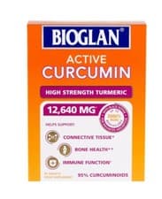 Image of Bioglan Active Curcumin High Strength Turmeric extract 30 Tablet BB Date 07/2026