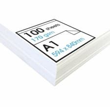 Image of A1 A2 A3 A4Acid Free Cartridge Paper for Drawing - Loose Sheets Ideal for 170gsm