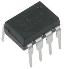 Image of 1 x Broadcom HCPL-4506-000E DC Input Optocoupler, Through Hole, 8-Pin PDIP