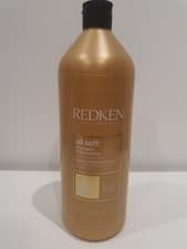 Image of Redken All Soft Shampoo 1000ml Set For Intense Repair Hair Nourishing Moisturise