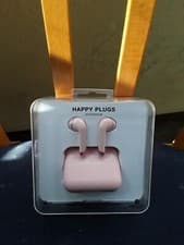 Image of Happy Plugs Air 1 Plus - True Wireless Earbuds - Pink/Gold.