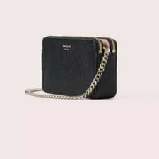 Image of Kate Spade New York Black/Margaux  double zip mini crossbody