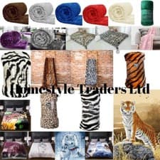 Image of Roll Mink Throws Super Soft Faux Fur Blanket Bed Sofa Throw All Sizes Available