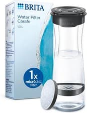 Image of BRITA Fill & Serve Dark Grey Water Filter Carafe 1.3 L