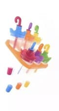 Image of Ice Lolly Moulds Umbrella Set Of 6