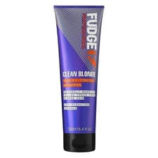 Image of Fudge Clean Blonde Violet Toning Shampoo Blonde Hair Care 250ml