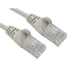 Image of Cables Direct Cat5e UTP 20m networking cable Grey
