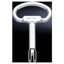 Image of Rittal 2549.000 Switchboard Key Double-Sided Ward Steel 1 piece