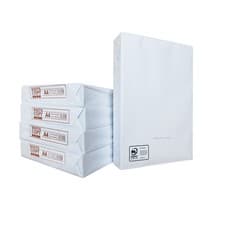 Image of Copier Paper A4 75gsm White Ream Wrapped 2500 Pack Sheets Inkjet Laser WX01087