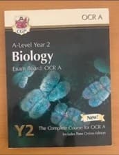 Image of CGP A-Level Biology for OCR A: Year 2 Student Book