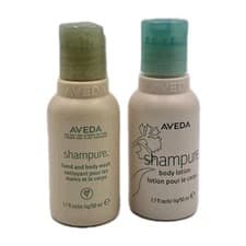 Image of Aveda Shampure Hand & Body Wash 50ml + Lotion 50ml Mini Set Travel Size