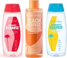 Image of WooWoo Intimate Body Wash Bundle - Peach Perfect, Cranberry Cleanse & Chamomile