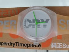 Image of SUPERDRY Watch Mens Boys Ladies Teens White Silicone strap Gift RRP £89 SYL189WE