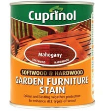 Image of Cuprinol Softwood & Hardwood Garden Furniture Stain Mahogany 750ml