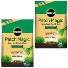 Image of Miracle-Gro Patch Magic Grass Seed Feed Coir Lawn Repair Size 1.5kg - 3.6kg
