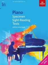 Image of ABRSM Piano Specimen Sight-Reading Tests, Initial Grade (Sheet Music)