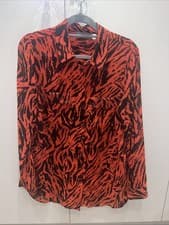 Image of Mint Velvet Animal Print Shifting Shirt