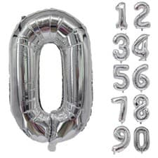 Image of Giant Foil Number Balloons letter Air Helium Birthday Age Party Wedding 32" UK