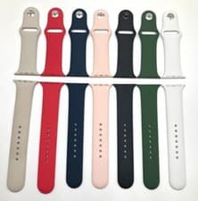 Image of Original Apple Watch 40MM/41MM/38MM/45MM Sport Band Silicon For Series 10/9/8/7