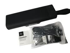 Image of KitSound Boombar+ Plus Portable Wireless Bluetooth Speaker Black with AUX Cable