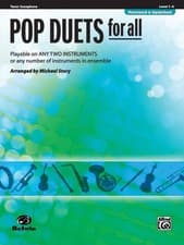 Image of Pop Duets for All (Revised and Updated) Saxophone Book Tenor Saxophone Arr. Mich