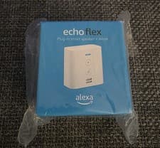 Image of Amazon Echo Flex Plug-in Smart Speaker With alexa - White NEW & SEALED