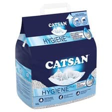 Image of 30L White Catsan Hygiene Non-Clumping Cat Litter, 100 Percent Natural, Absorbent