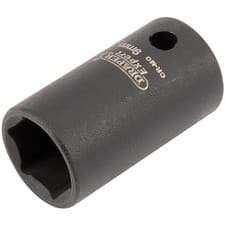 Image of Draper Expert HI-TORQ 6 Point Impact Socket, 1/4" Sq. Dr., 9mm