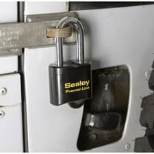 Image of Sealey Steel Body Combination Padlock Long Shackle 62mm PL603L
