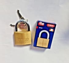 Image of Abus 65/45 Padlock Brass Security keys alike Corrosion Resistant