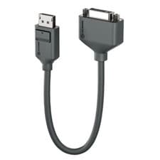 Image of Element Displayport To Dvi Adapter - Male To Female - 20Cm NEW