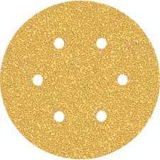 Image of Bosch EXPERT C470 Red Wood Top Sanding Discs 150mm 150mm 40g Pack of 5
