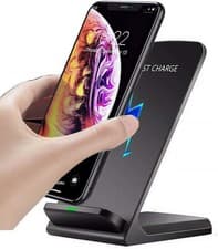 Image of 100W Fast Wireless Charger Charging Stand Dock for Apple iPhone & Samsung iPhone