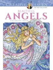 Image of Creative Haven Beautiful Angels Coloring Book by Marjorie Sarnat