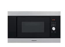 Image of Hotpoint MF20GIXH Built-in 20L Microwave Oven and Grill - Inox NEW