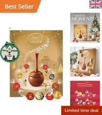 Image of Lindt Assorted Chocolates Advent Calendar 2025 - Luxury 24 Days Countdown Gift