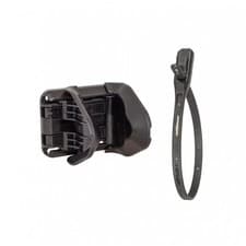 Image of Wall Bike Rack Jaw Black + Spiral Lock Z Lok Combo Black CLL448 Hiplo