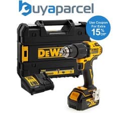 Image of Dewalt DCD709M1T 18v XR Brushless Compact Combi Hammer Drill Tstak - 1 x 4.0ah