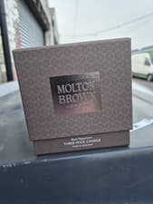 Image of Molton Brown Black Pepper Three-wick Luxury Scented Candle 480g Brand New.