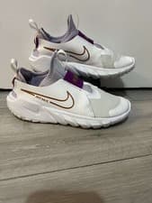 Image of Nike Flex Runner 4.5 Low White Violet Frost - DJ6040-101 - Size 4.5