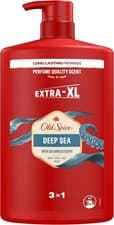 Image of Old Spice Deep Sea Men’s Shower Gel & Shampoo 1000ml Multi-Use 3-in-1 UK