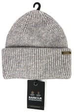 Image of BARBOUR INTERNATIONAL Women's Ellen Watchcap Beanie Light Grey Marl BNWT