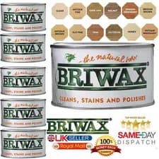 Image of Briwax Original Natural Wax Polish Wood Furniture Cleans Stains All Colours New