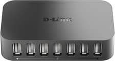Image of D-Link DUB-H7/B 7-Port USB 2.0 Hub - UK Version