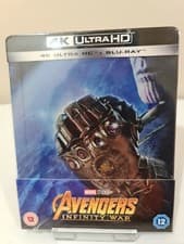 Image of AVENGERS INFINITY WAR 4K ULTRA HD BLU-RAY STEELBOOK