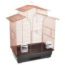 Image of Flamingo Budgie Cage Numfor 1 Copper 51X30X60 Cm, Removable & Easy To Clean