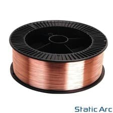 Image of MILD STEEL MIG WELDING WIRE REEL A18 ER70S-6 SPOOL ROLL 0.6/0.8/1/1.2mm 1/5/15kg