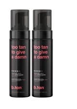 Image of 2 x b.tan Ultra Dark Self Tanning Mousse | Too Tan - 1 Hour Instant Express
