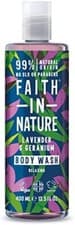 Image of Faith in Nature, Geranium and Lavender Body Wash, 400ml,Faith In Nature Natural
